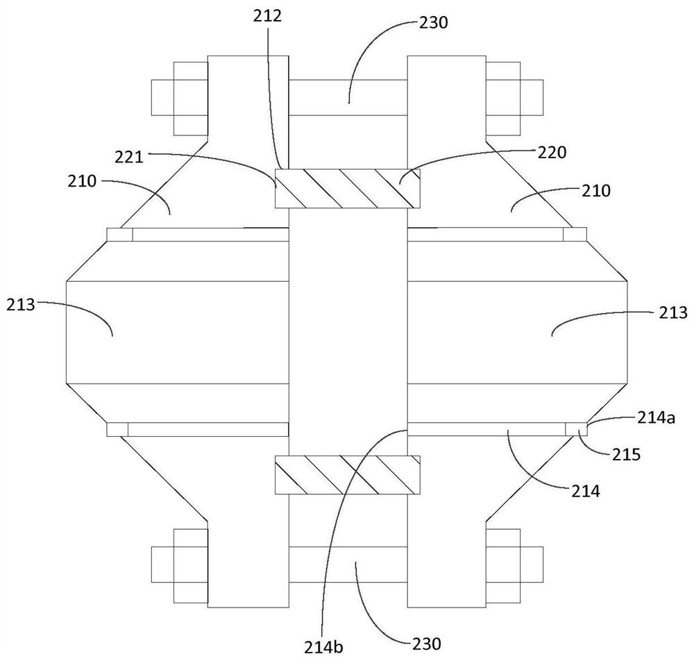 Flange sealing device