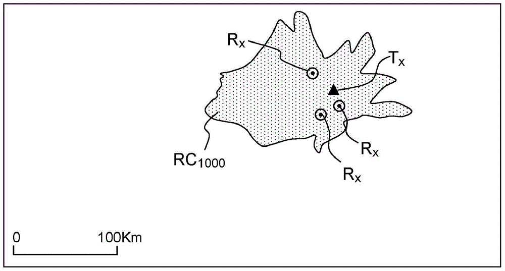 Method for locating a target and multistatic radar system for implementing such a method