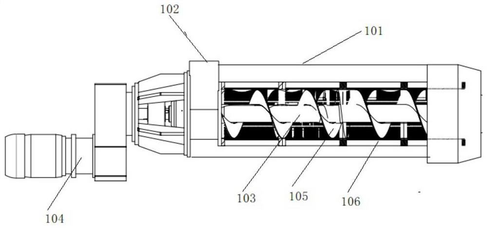 A pressure filtration system and its filtration method