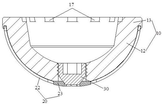 Acetabular cup prosthesis