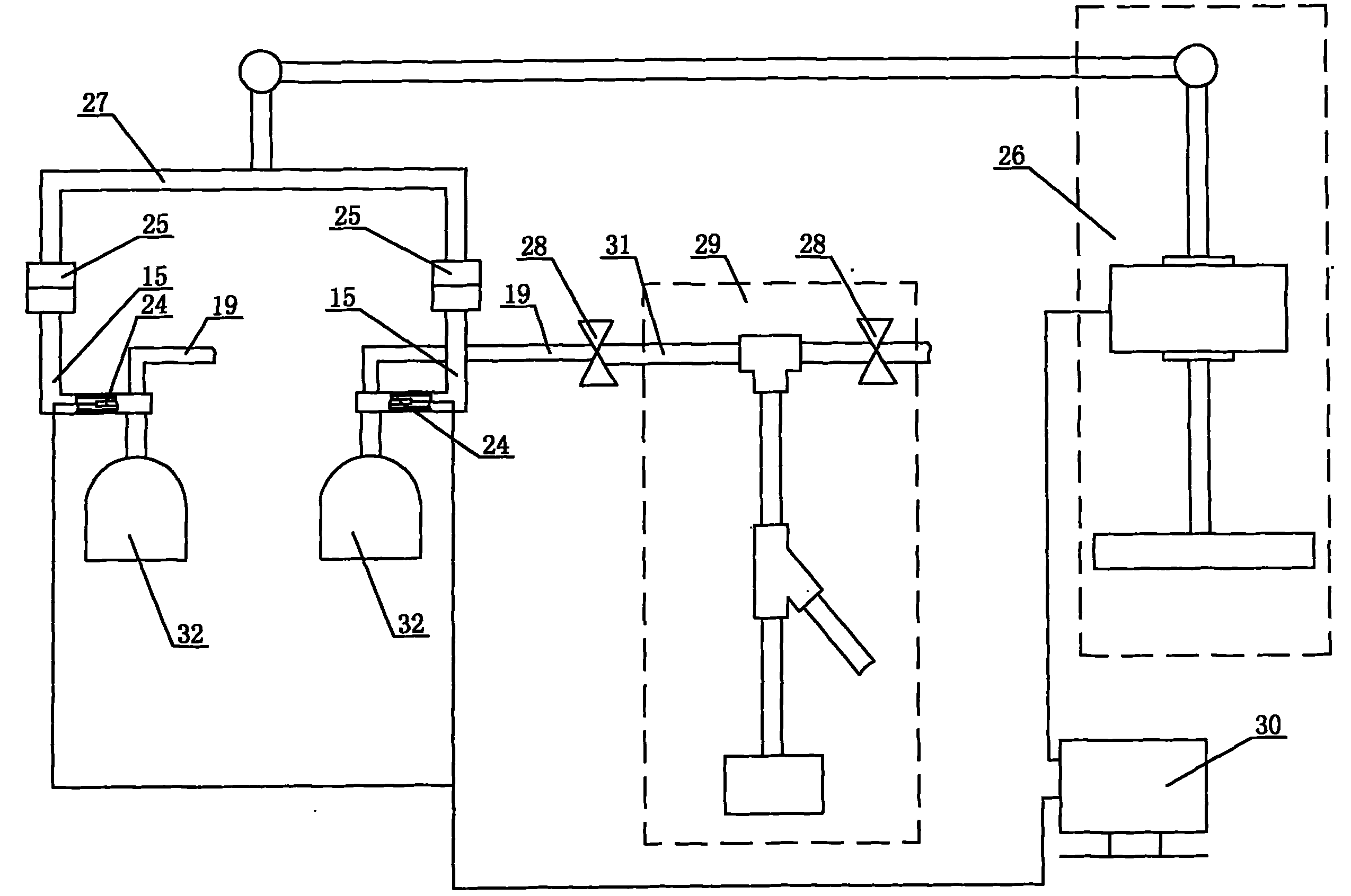 Added mineral substance adsorption type physiotherapy equipment