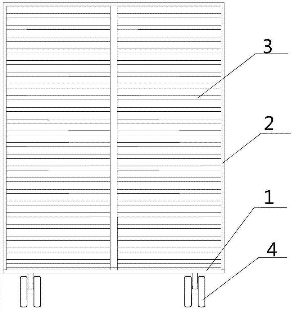 Three-dimensional sectional seedling cultivating method and three-dimensional seedling cultivating frame of rice in cold regions