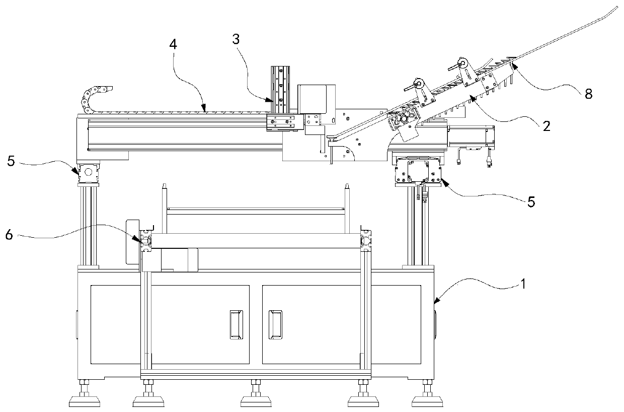 Visual-system-based equipment for placing valves into trays automatically