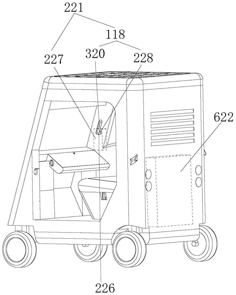 Intelligent child pick-up robot