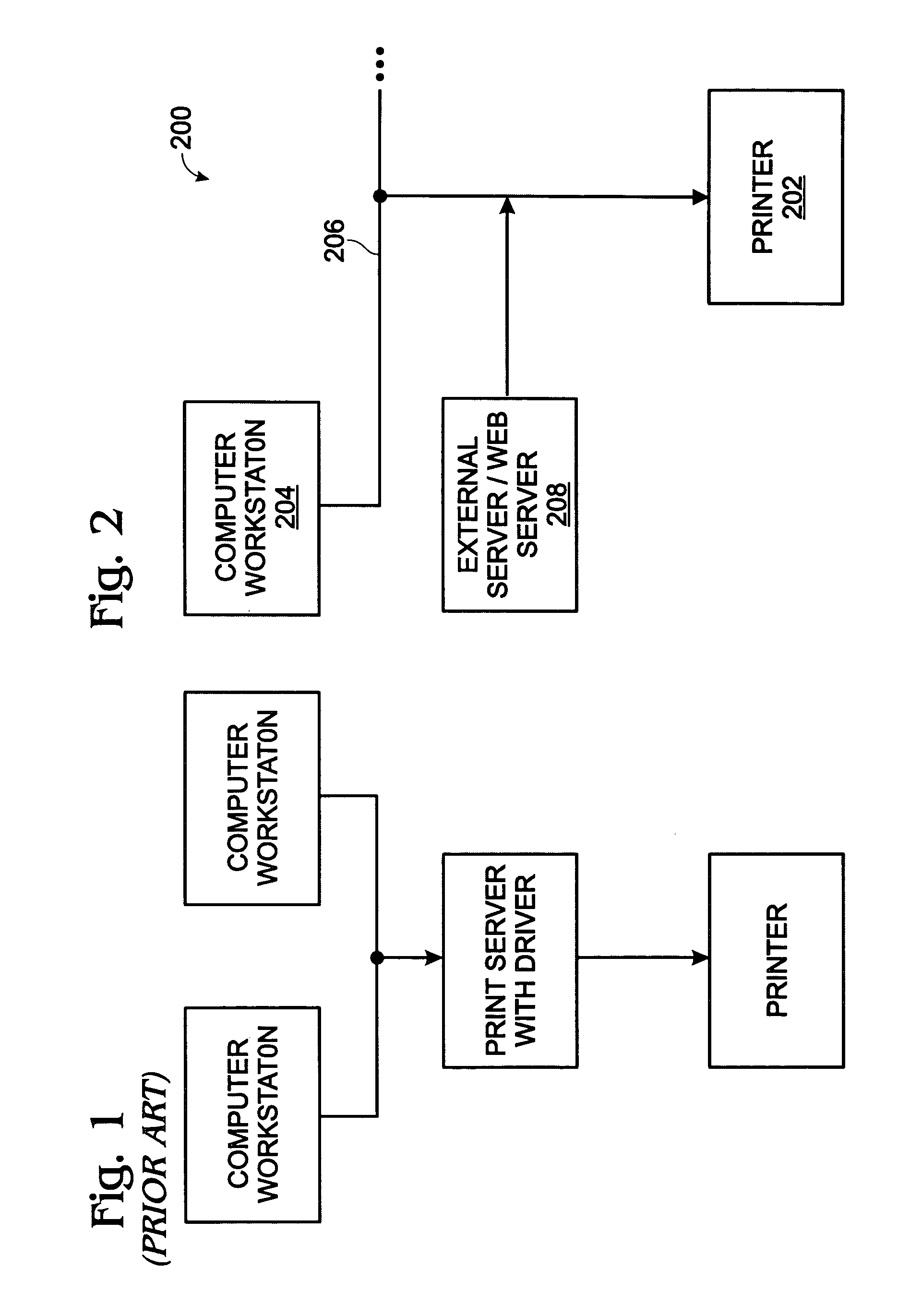 System and method for installing printer driver software