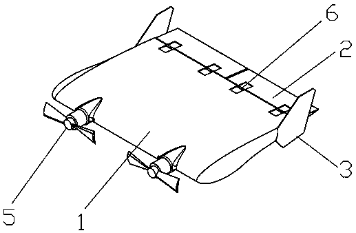 Micro fixed-wing aircraft capable of hovering