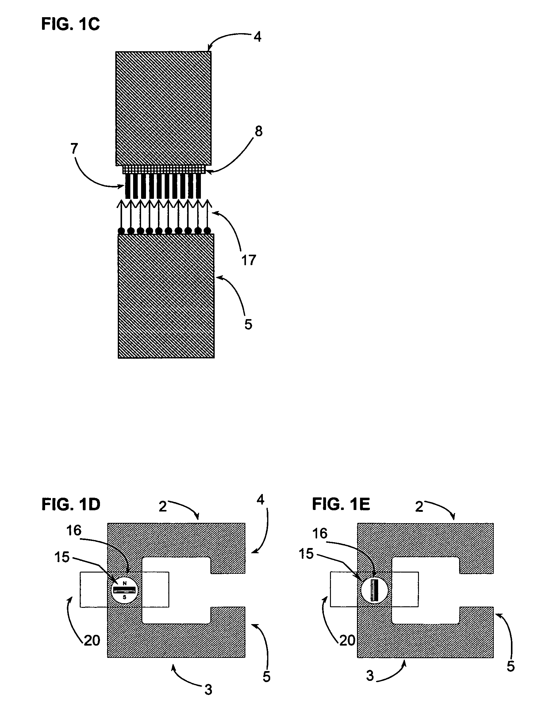 Device and method for separating magnetic or magnetizable particles from a liquid