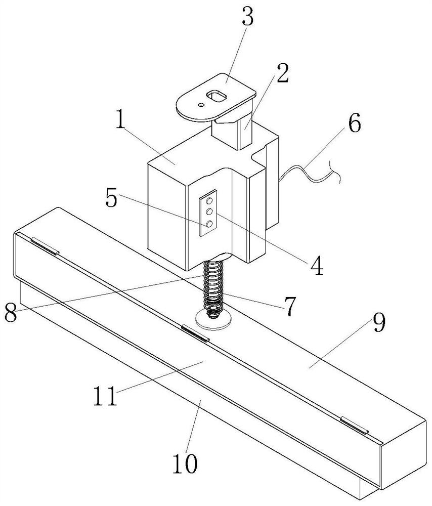 Suspension structure special for digital media teaching