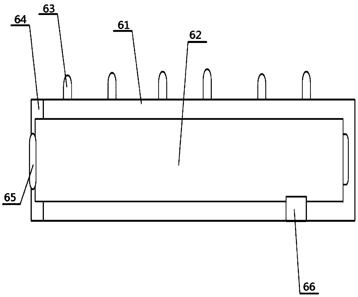 Dustproof device for building engineering convenient to disassemble and assemble