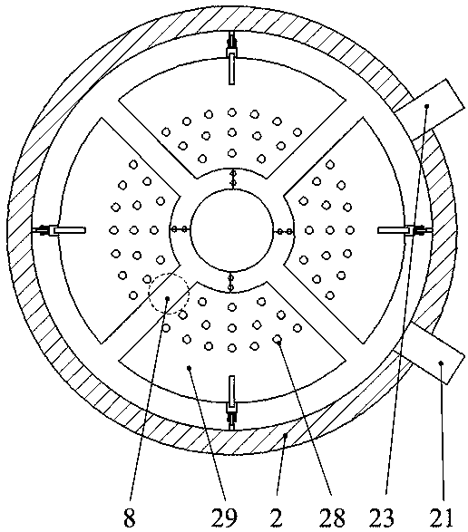 Variable sieve pore and reciprocating pressure vibration combined pulp screening equipment