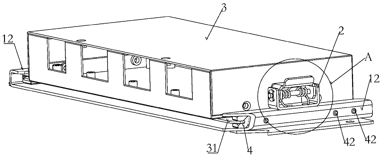 BMU self-locking mechanism of battery system and battery pack