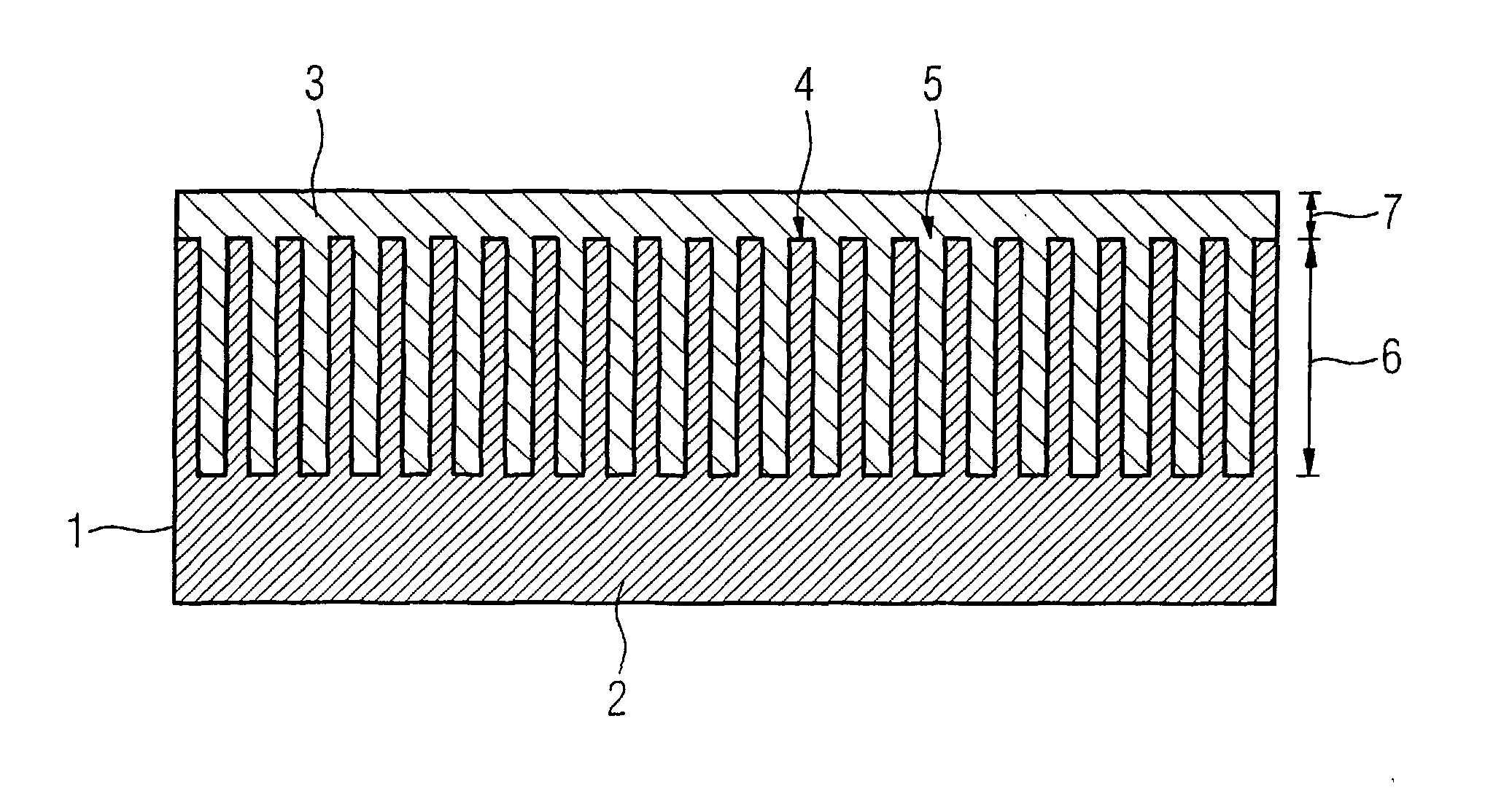 X-ray optical grating and method for the production thereof, and X-ray detector embodying same
