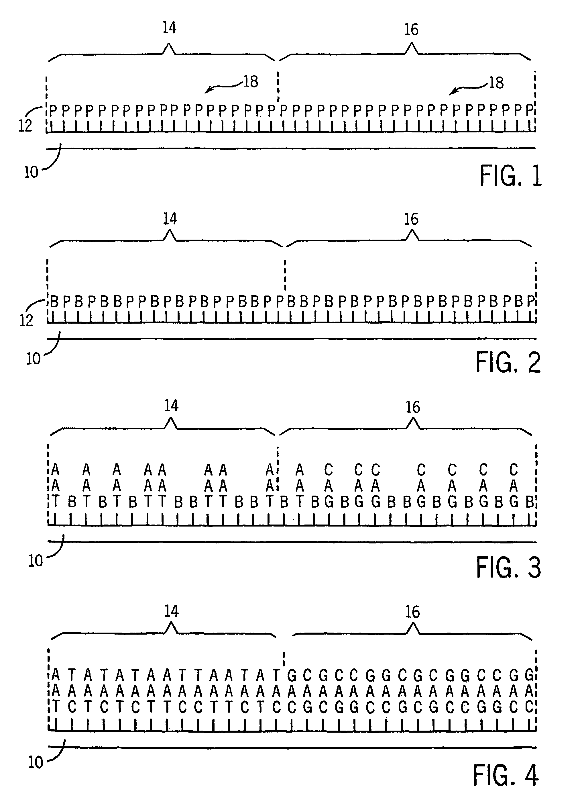 Microarrays having multiple oligonucleotides in single array features