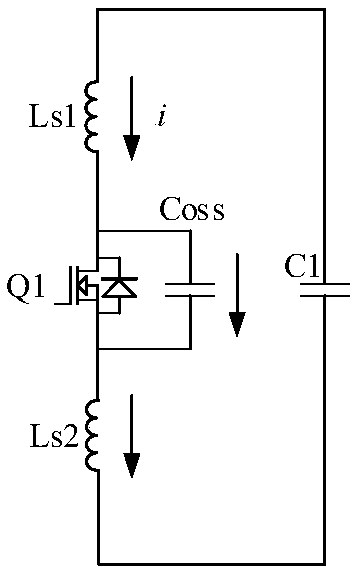 Peak voltage lossless synchronous absorption circuit and step-up and step-down switching power supply circuits