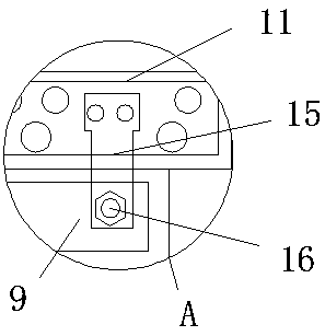 Covering type irrigation device used for loquat planting