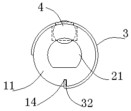 A fan blade structure and an air conditioner having the same