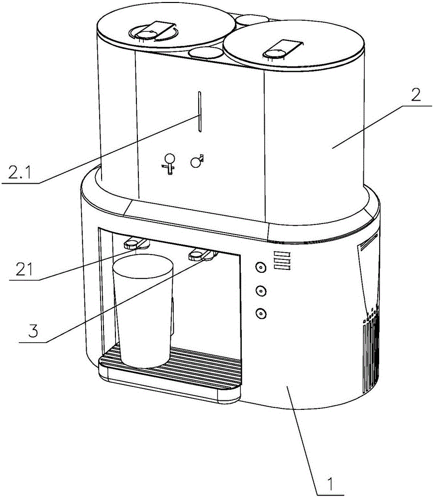Ice crusher with juicing and ice crushing function