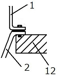 A barrel solidified grease discharge device