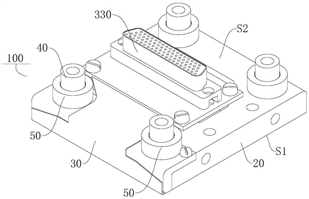 Infrared detector splicing module and infrared detector integrated assembly