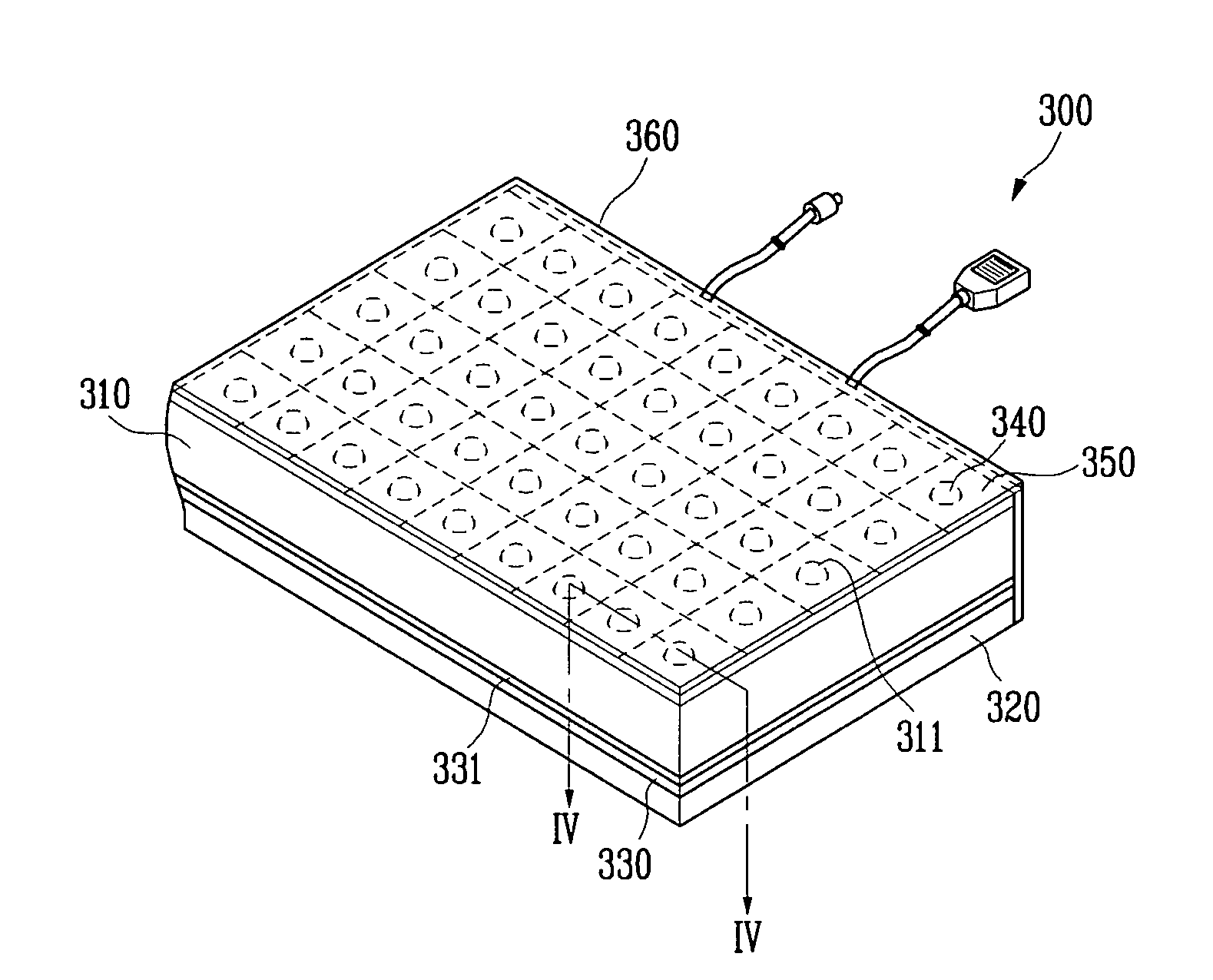 Braille display device using electrorheological fluid and manufacturing method thereof
