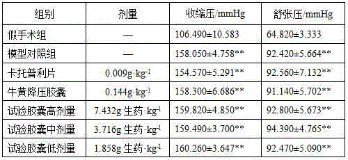 Traditional Chinese medicine preparation for preventing and treating hypertensive diseases and method for preparing traditional Chinese medicine preparation