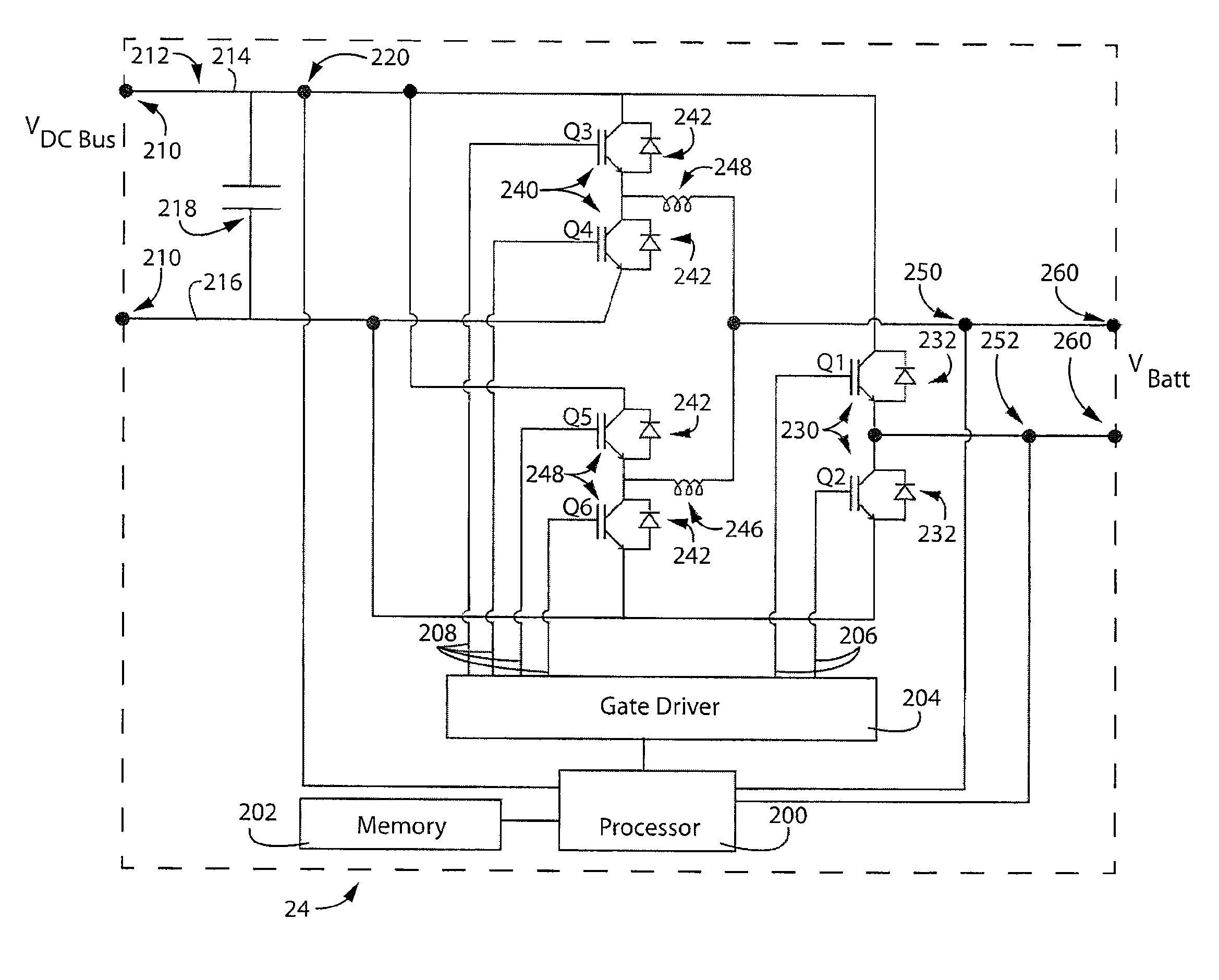 Reversible polarity operation and switching method for ZnBr flow battery when connected to common DC bus