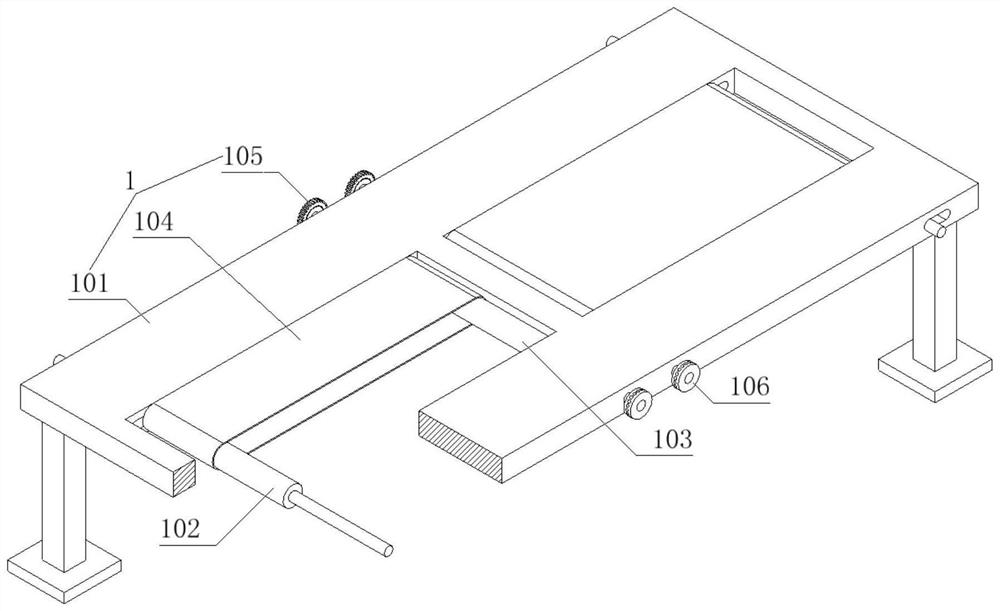 Processing equipment for fireproof layer of fireproof plate