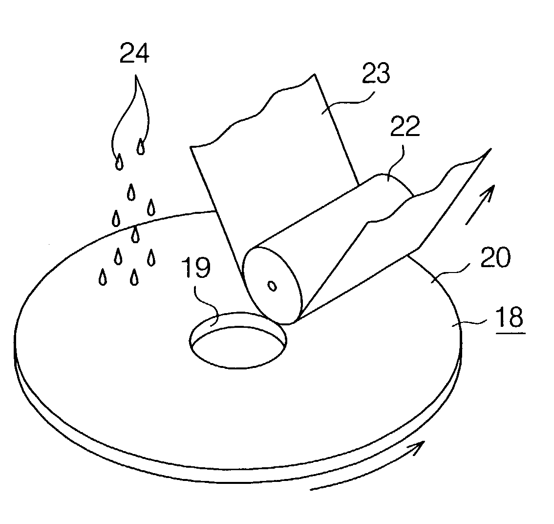 Method for manufacturing glass substrate of information recording medium