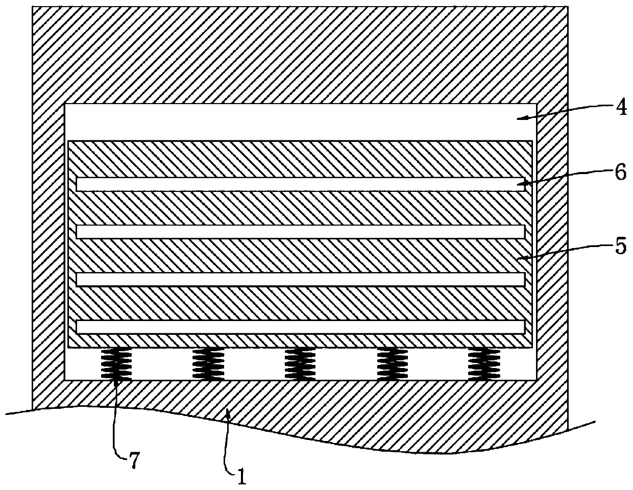 Self-closing insect-preventing power distribution cabinet for communication base station