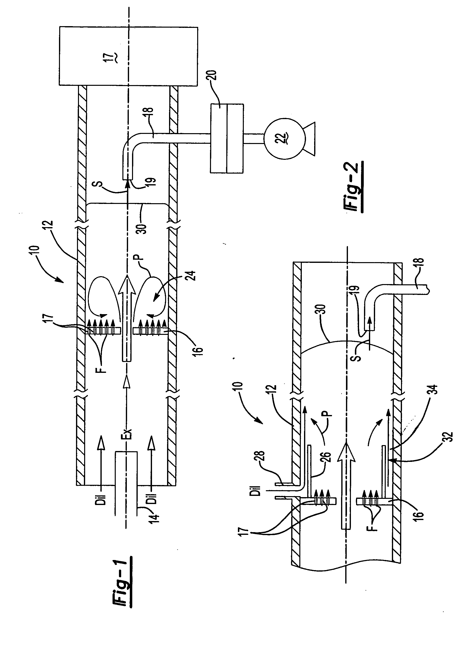 Particulate deposit avoidance and probe positioning