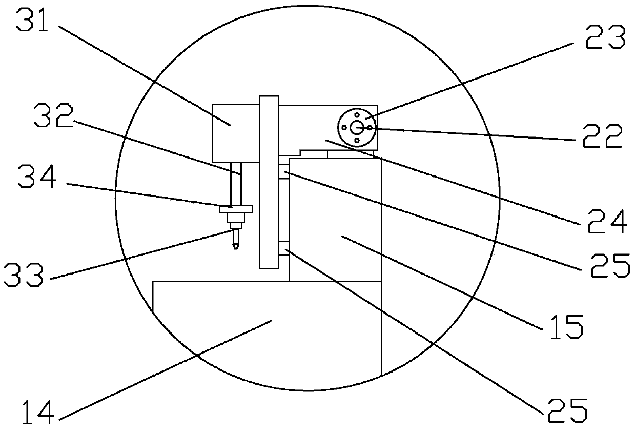 A fully automatic wood nailing machine