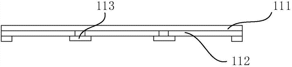 Electro-deposition display component and preparation method thereof