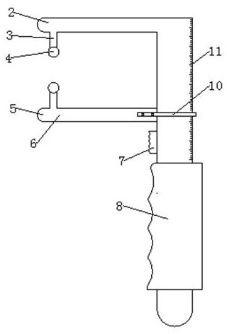 A detection device for an optical lens