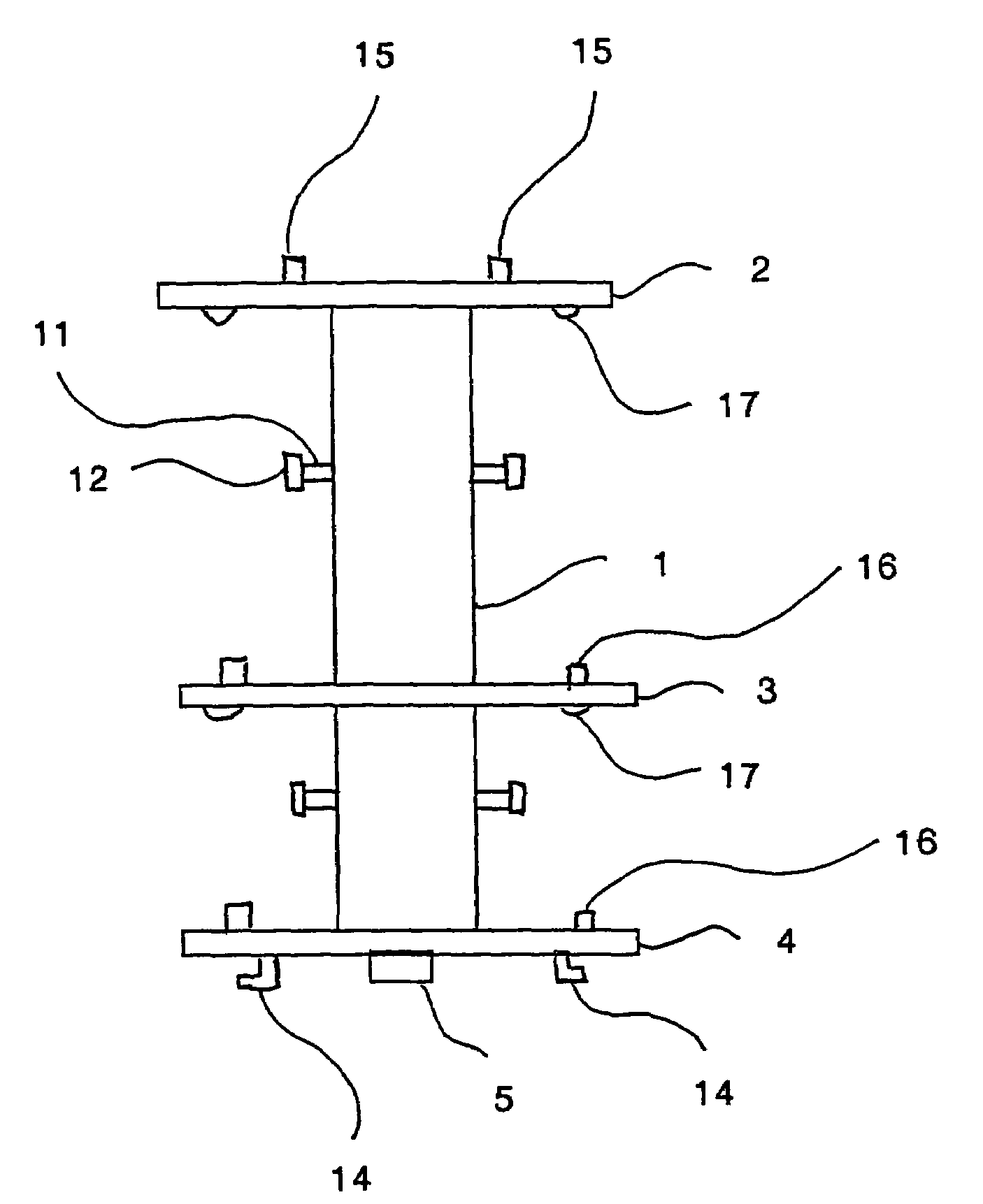 Platform and system for propellant tank storage and transfer in space
