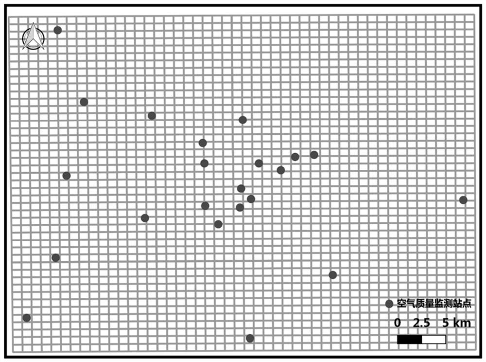 Refined urban air quality estimation method and device based on fusion of multi-source spatio-temporal data