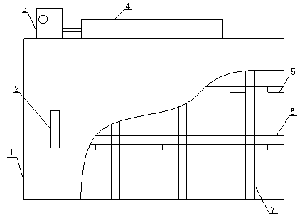 Storage device suitable for furniture paint