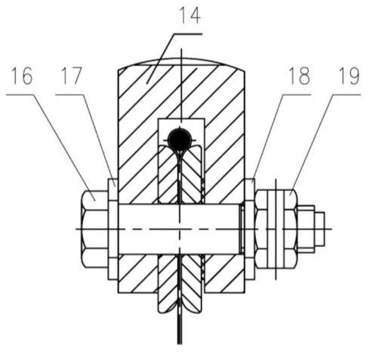 A net pulling device suitable for variable temperature environment