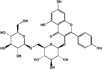 Method for Simultaneously Separating Quercetin-3-o-gentiobioside and Kaempferol-3-o-gentiobioside from Asparagus Leaf