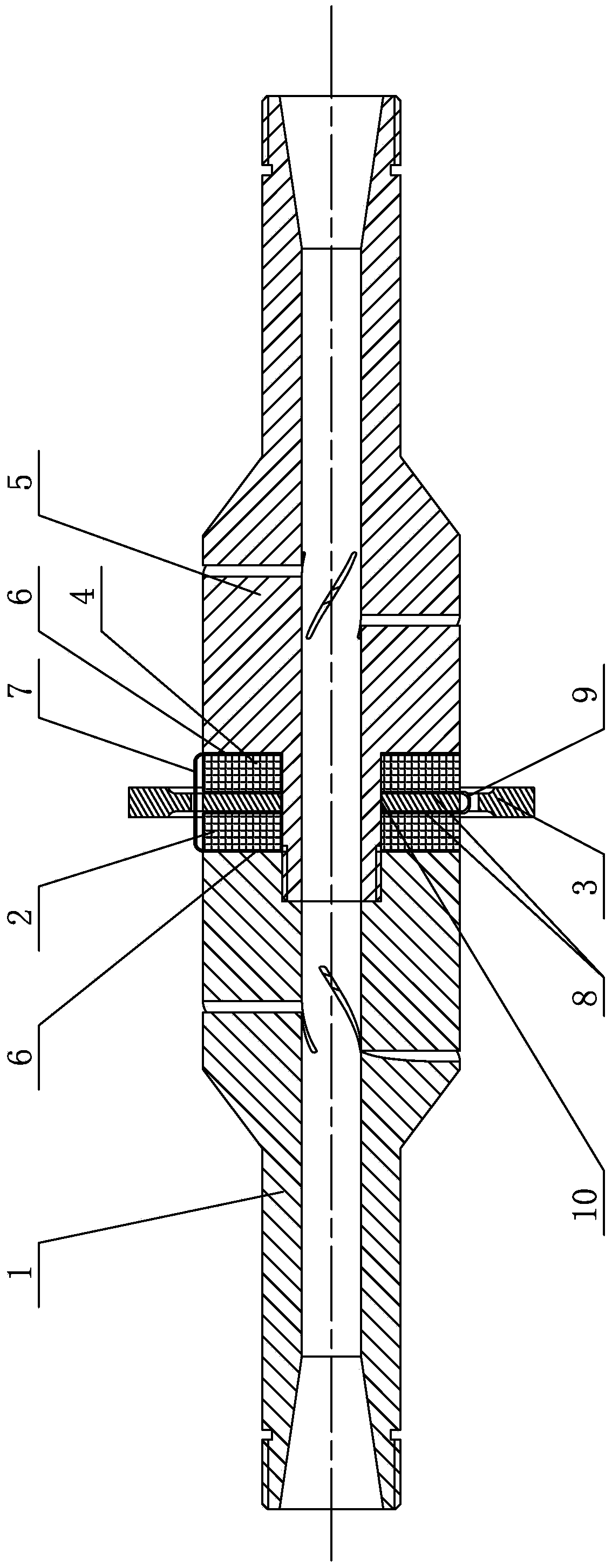 A bidirectional longitudinal-torsional compound vibration device