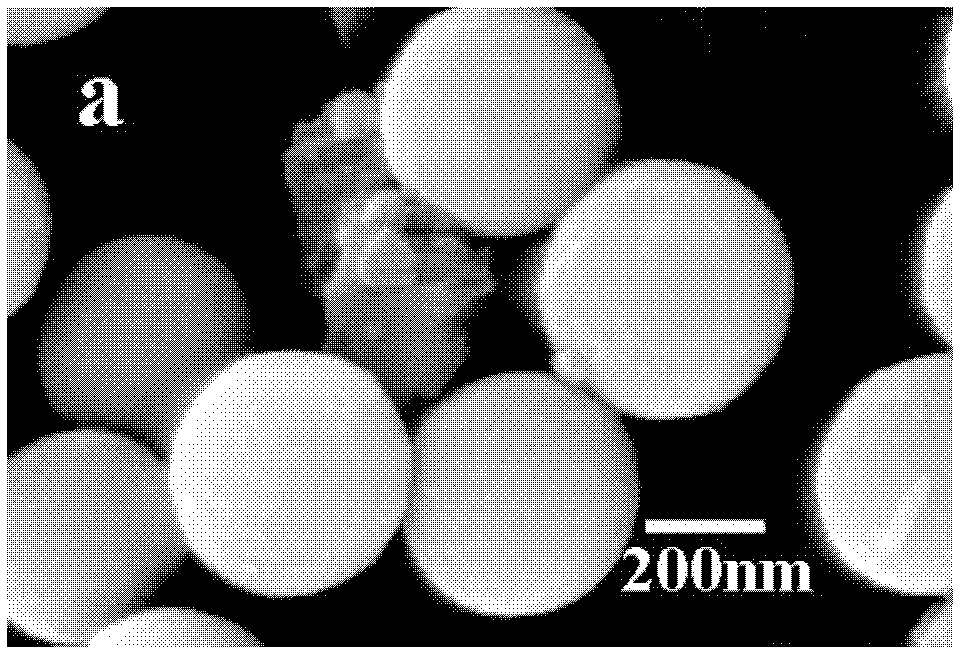 Method for preparing monodisperse submicron microsphere of titanium dioxide
