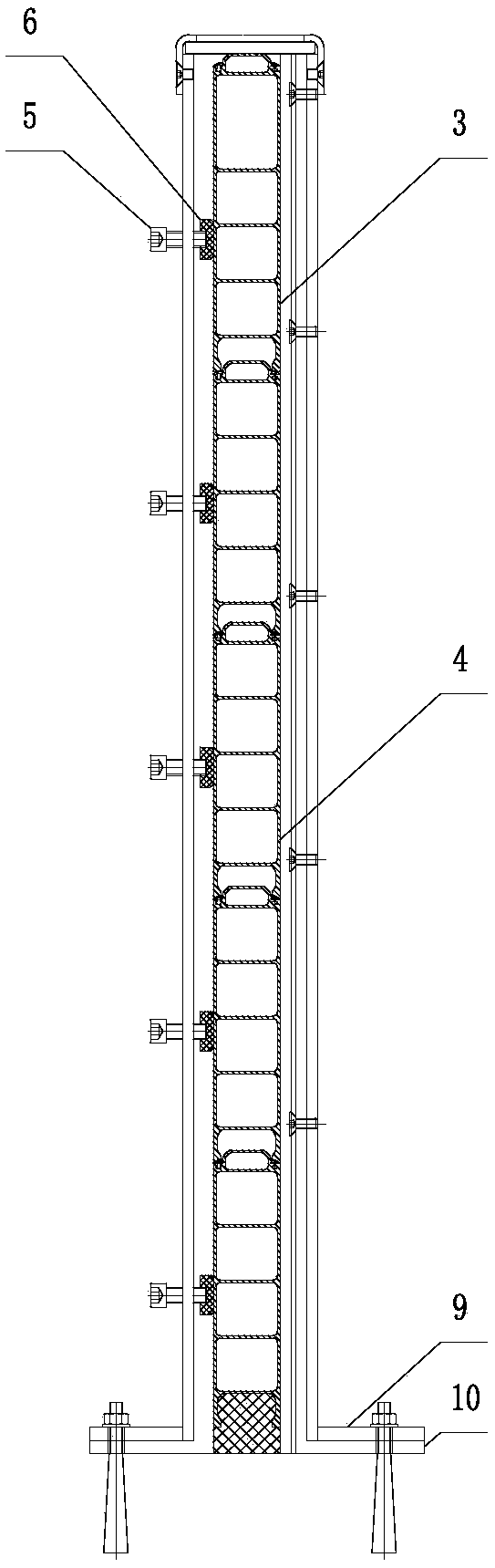 Novel flood-prevention gate device and using method thereof