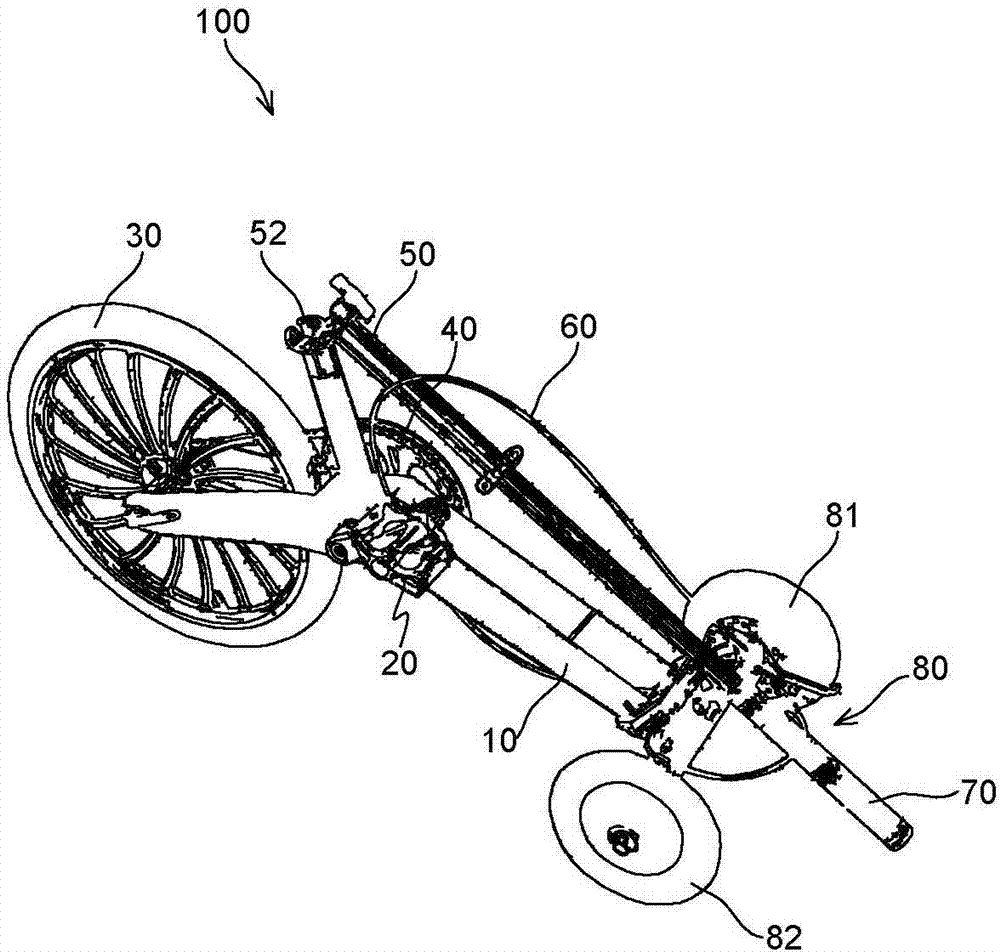 Seat-free multifunctional exercise bike