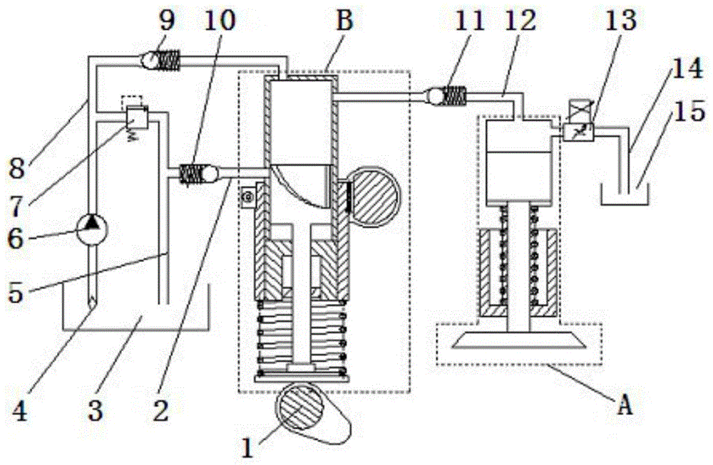 Cam-driven hydraulic fully variably valve mechanism of internal combustion engine