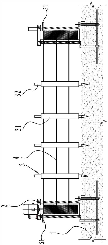 Road surface protection structure for highway bridge construction