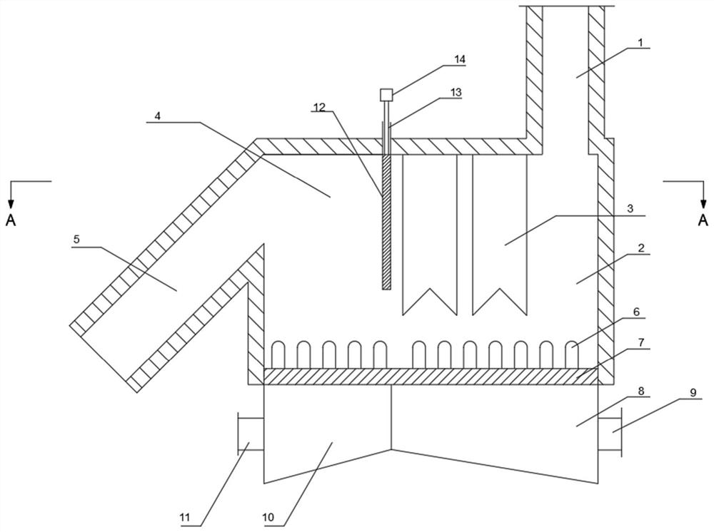 Adjustable double-bed anti-corrosion external high-temperature superheater ash return device and method