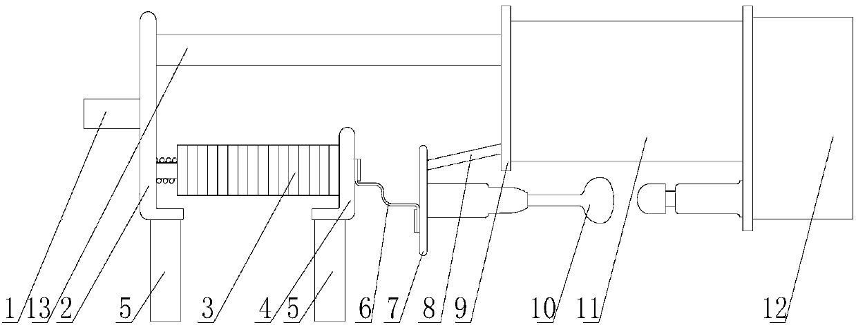 A connection structure between closing resistor and arc extinguishing chamber of sf6 circuit breaker