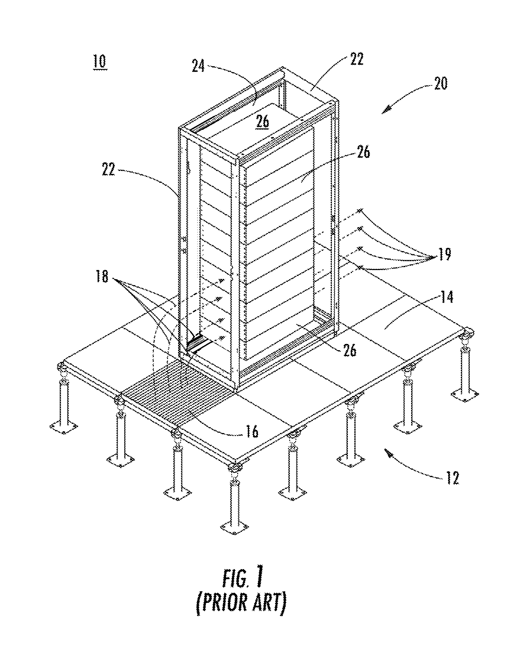 Selectively routing air within an electronic equipment enclosure