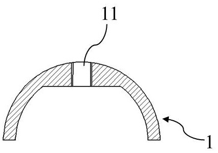 Inner support device for air tightness test of composite material cylinder