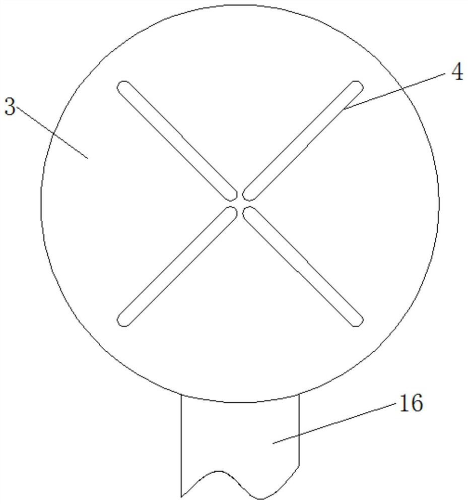 A cable grounding device using the principle of ratchet positioning