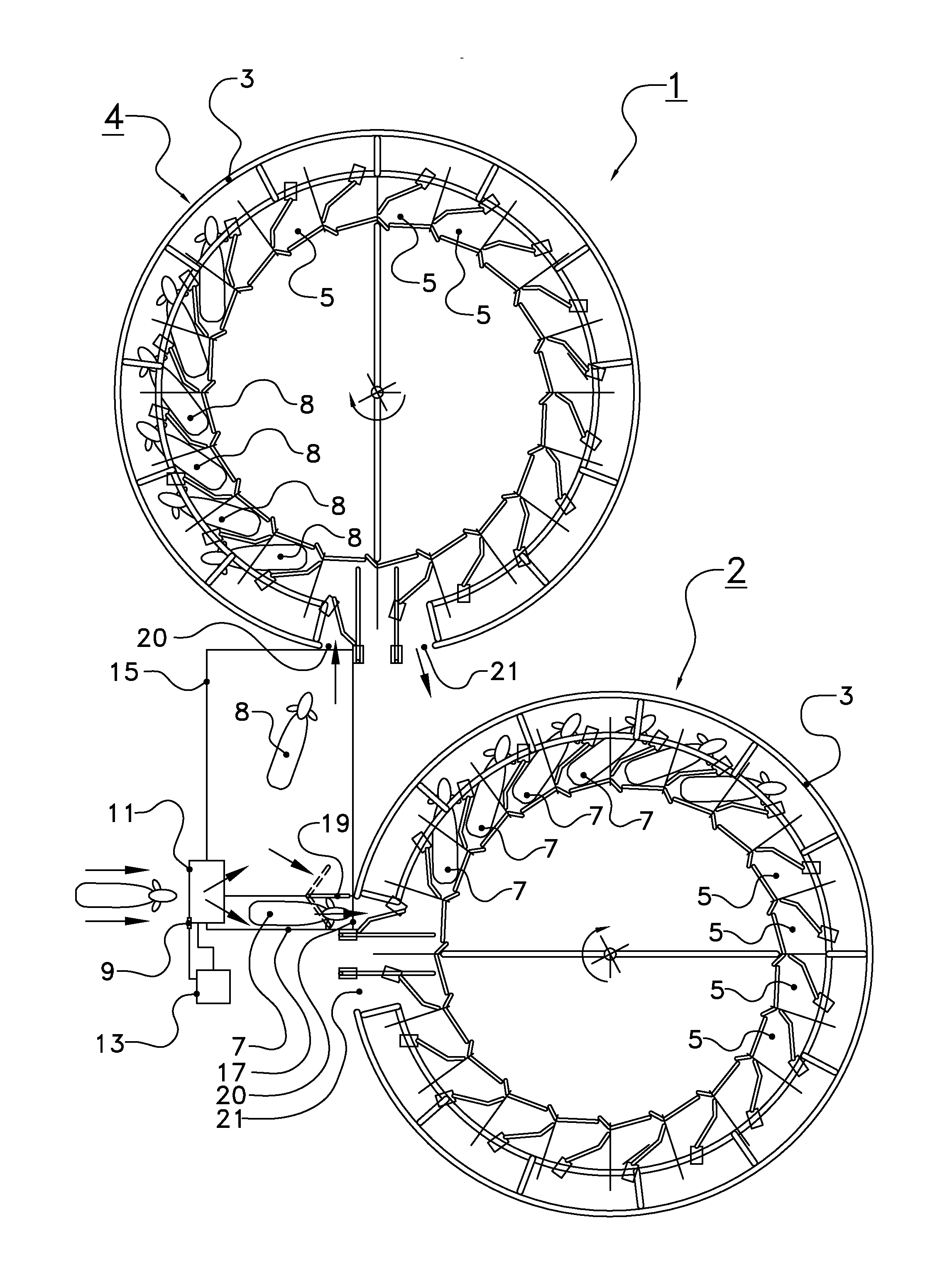 Milking system and method for milking a herd of dairy animals